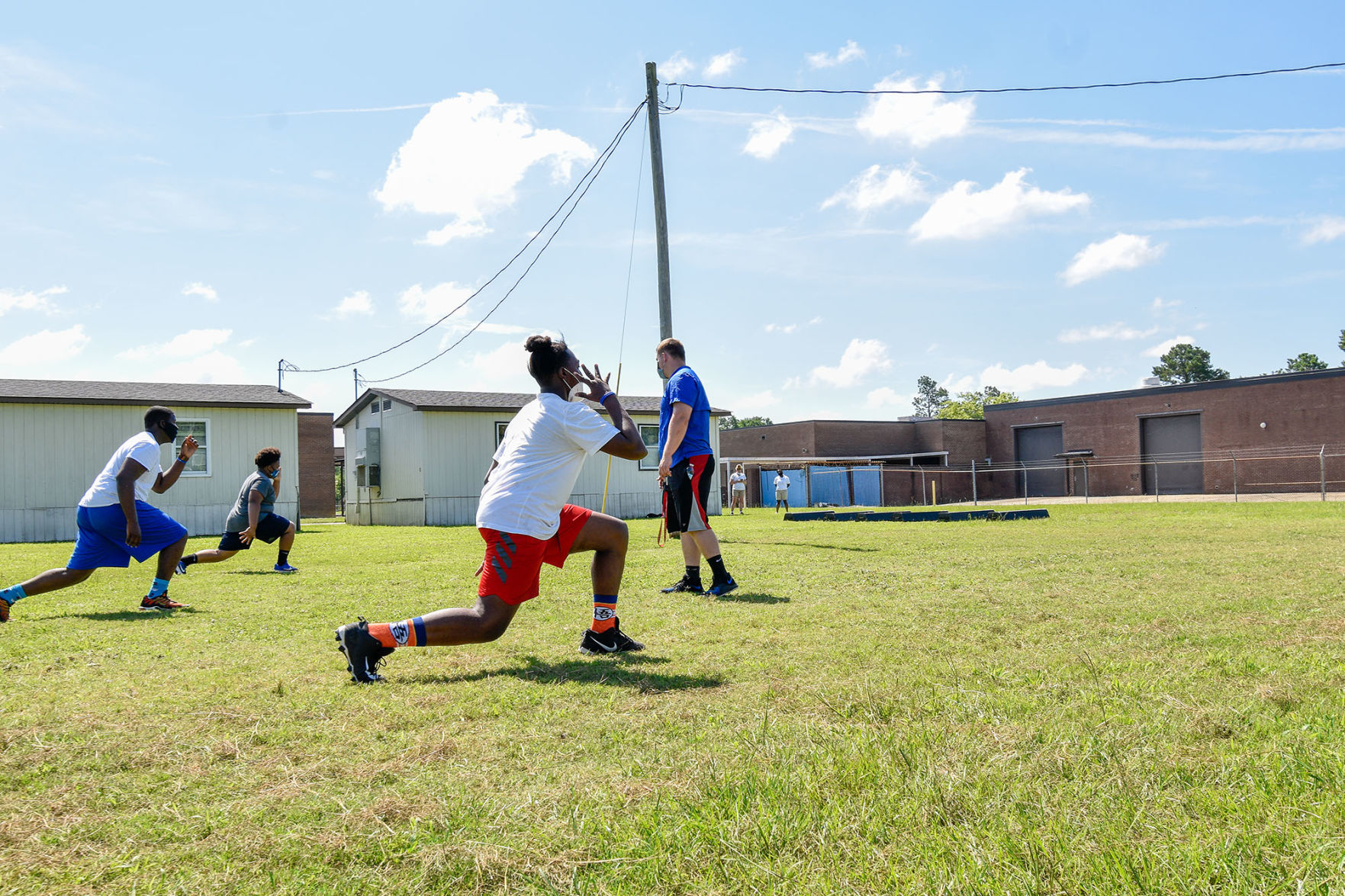 Lake City HS Football Conditioning